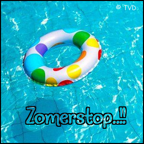 zomerstop Plons tot en met 21-8-2017